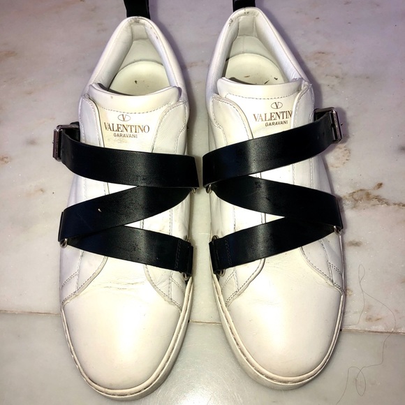 valentino strap sneakers